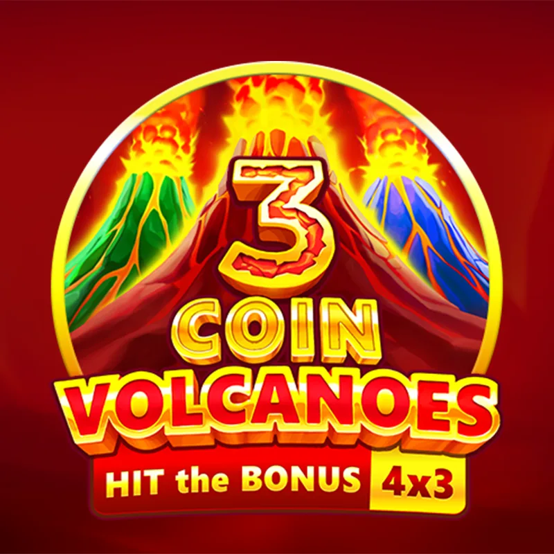 3 Coin Volcanoes pokie