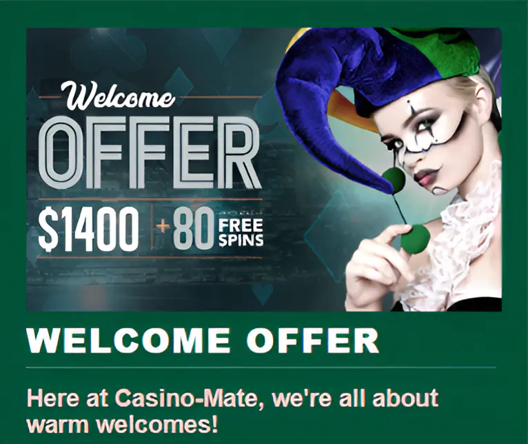 Welcome bonus