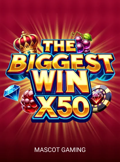 The Biggest Win x50 pokie